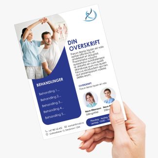 Flyer A5 - Fysioterapi