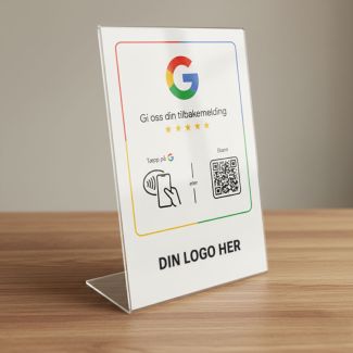 Essential - Google anmeldelsesskilt
