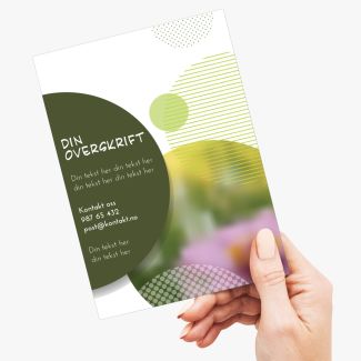 Flyer A5 - Blomst