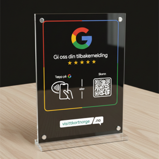 Prestige - Google anmeldelsesskilt