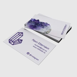 Visittkort - Ametyst