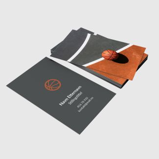 Visittkort - Basketball