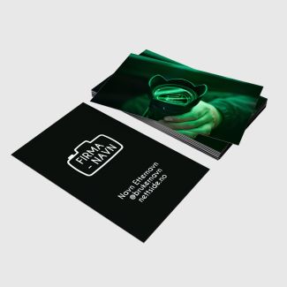 Visittkort - Blinkskudd