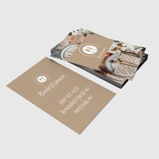 Visittkort - Borddekking