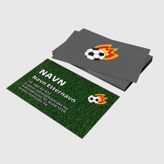 Visittkort - Fotball