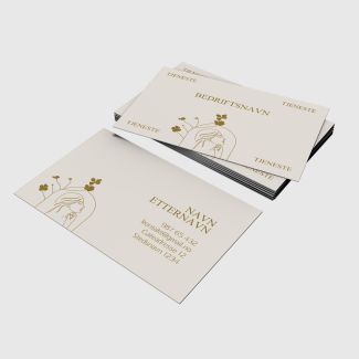 Visittkort - Hudpleie