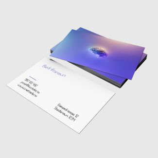 Visittkort - Klokt hode