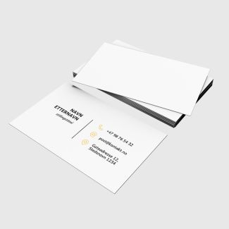 Visittkort - Profesjonell