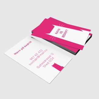 Visittkort - Pusekatt