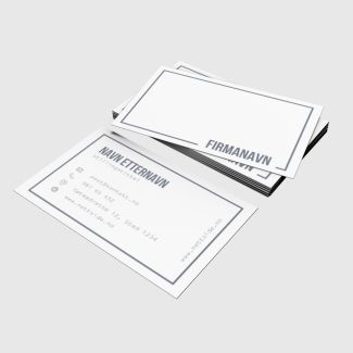 Visittkort - Rektangel