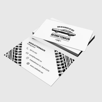 Visittkort - Retrobil