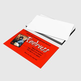 Russekort - Rødruss