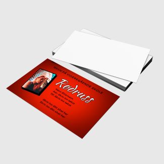 Russekort - Rødruss