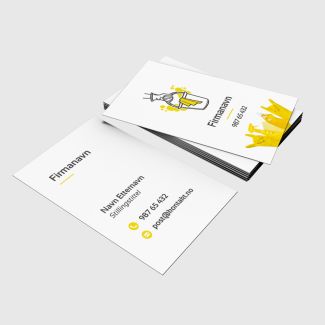 Visittkort - Oppvask