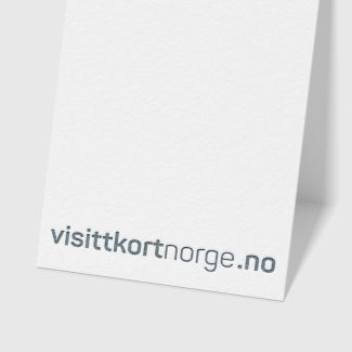 Visittkort sølvfolie