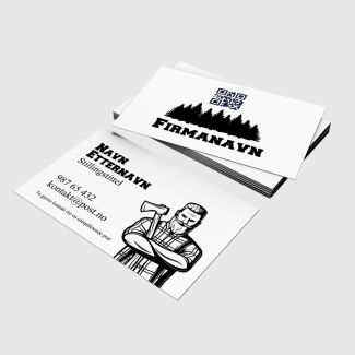 Visittkort - Trefelling