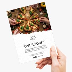 Flyer A5 - Pizzaparty