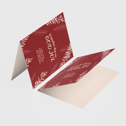 Kort A6 - Skog - 4-sidig