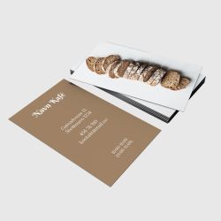Visittkort - Brødbakst