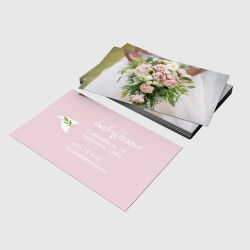 Visittkort - Brudebuketten