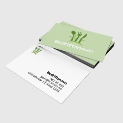 Visittkort - Grønn mat