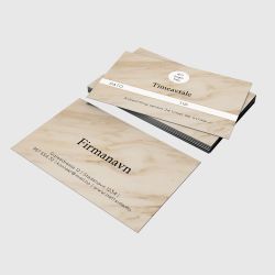 Timekort - Lys marmor