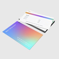 Visittkort - Regnbue