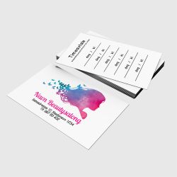 Visittkort - Sommerhår