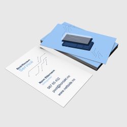 Visittkort - Knust skjerm