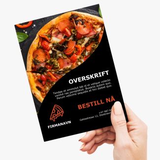 Flyer A5 - Italiensk pizza