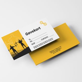 Gavekort - Vektløft