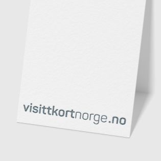 Visittkort sølvfolie